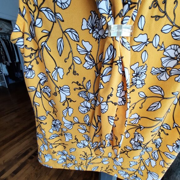 Adrienne Vittadini sleeveless printed blouse, - Picture 5 of 5